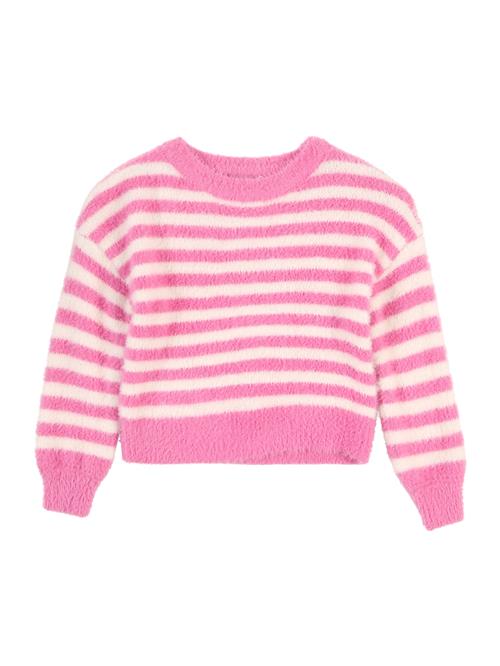 ONLY GIRLS Pullover  lys pink / hvid