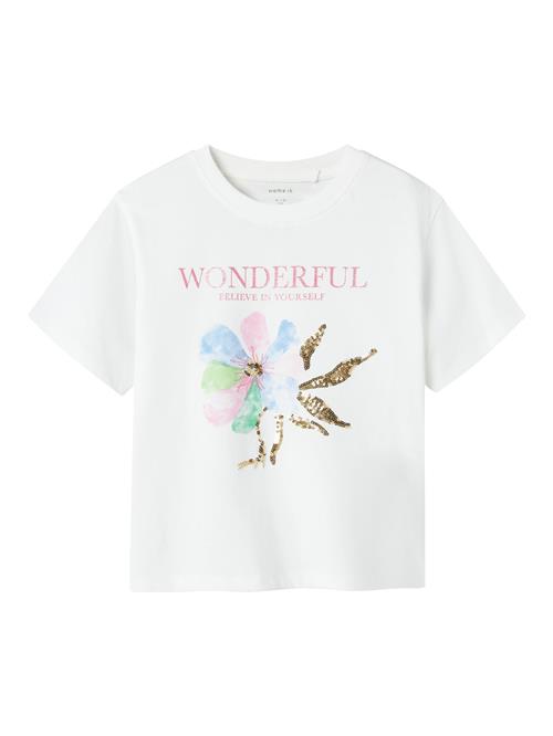 NAME IT Bluser & t-shirts 'NKFDukko'  lyseblå / guld / lys pink / hvid