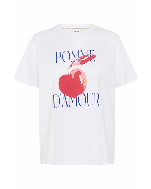 SAINT TROPEZ Shirts 'Harda'  ensian / lyserød / purpur / hvid