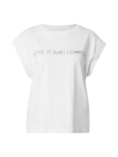 Pepe Jeans Shirts 'Aurore'  lysegrøn / lilla / hvid
