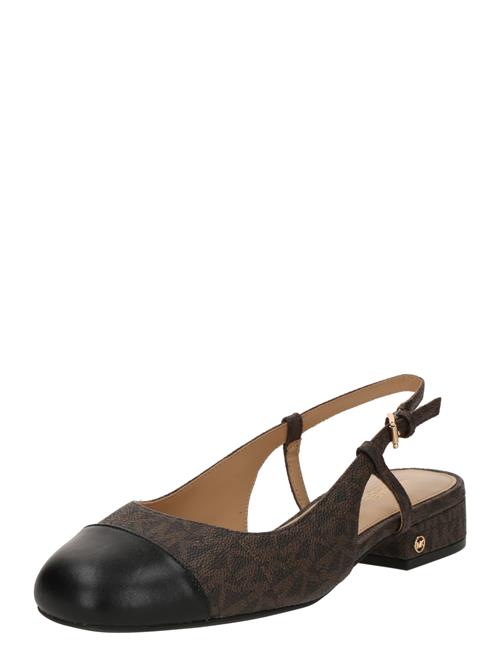 MICHAEL Michael Kors Slingpumps  mørkebrun / sort
