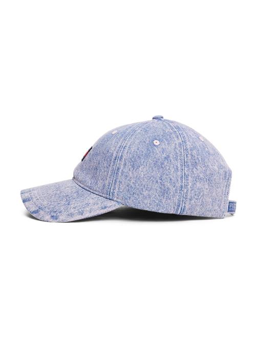 Tommy Jeans Hætte 'HERITAGE'  navy / blue denim / rød / hvid