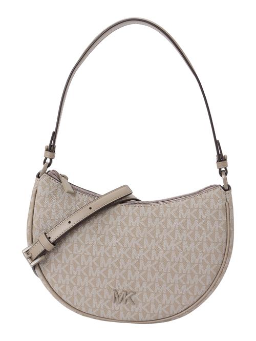 MICHAEL Michael Kors Skuldertaske  mørkebeige / hvid