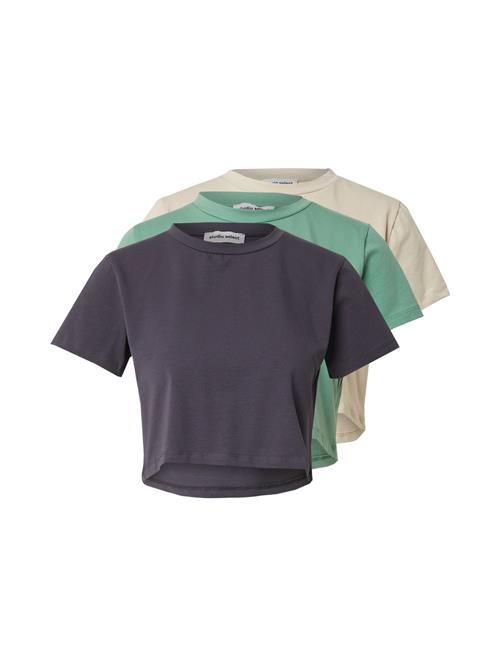 STUDIO SELECT Shirts 'Heidi'  beige / mørkegrå / lysegrøn