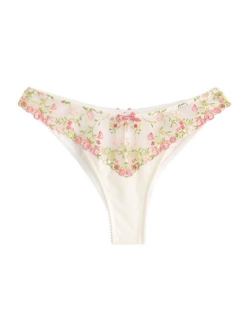Lindex Slip  grøn / pink / hvid