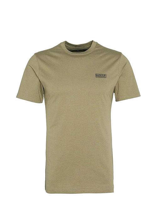 B.intl Small Logo Tee Barbour Khaki