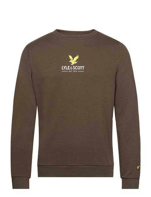 Eagle Logo Sweatshirt Lyle & Scott Khaki