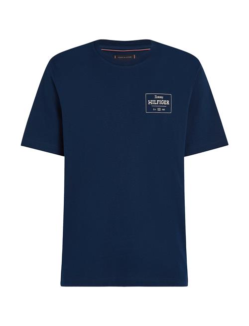 Monotype Printed Label Tee Tommy Hilfiger Navy