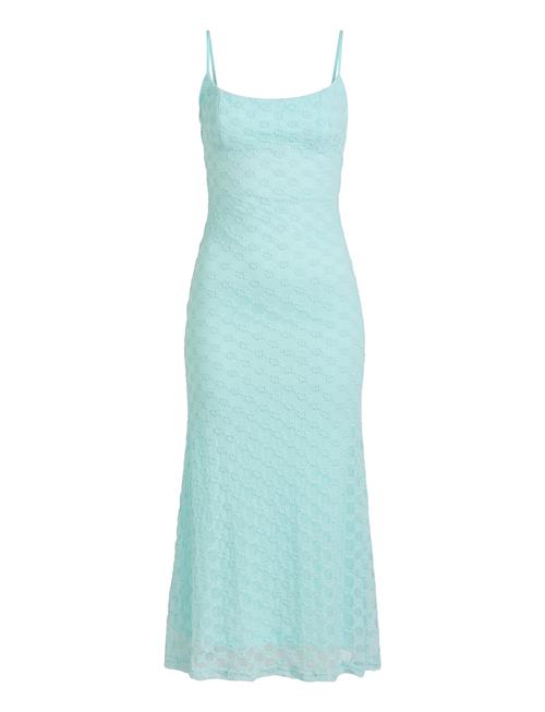 Adoni Mesh Midi Dress Bardot Blue