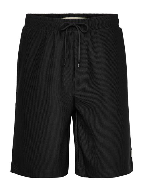 Wbben Plisse Shorts Woodbird Black