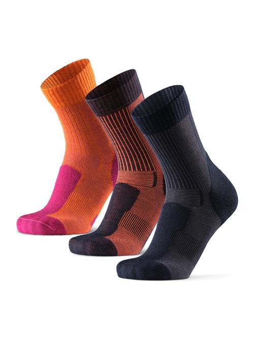 Se DANISH ENDURANCE Sportssokker 'Merino Hiking Light'  blandingsfarvet / orange / sort ved About You