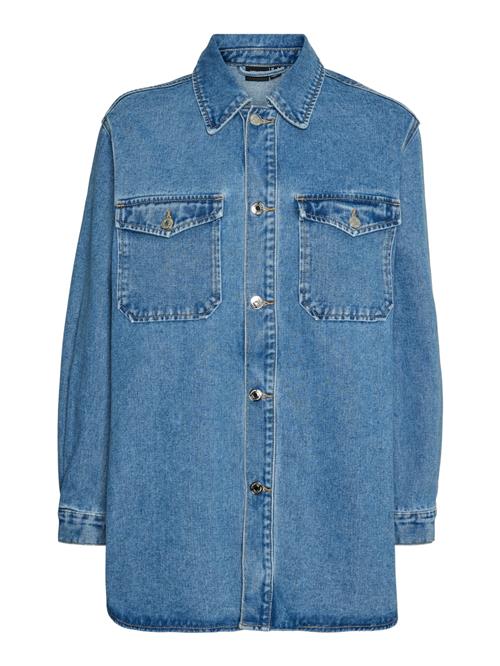 VERO MODA Bluse 'Naya'  blue denim