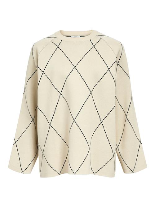OBJECT Pullover 'Ester'  sand / sort