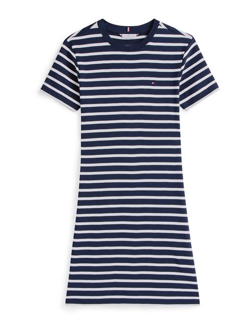 TOMMY HILFIGER Kjole 'NEW CODY'  marin / hvid