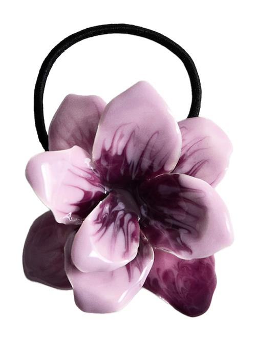 MANGO Hårsmykke 'VIOLA'  cyclam / lyserød / sort