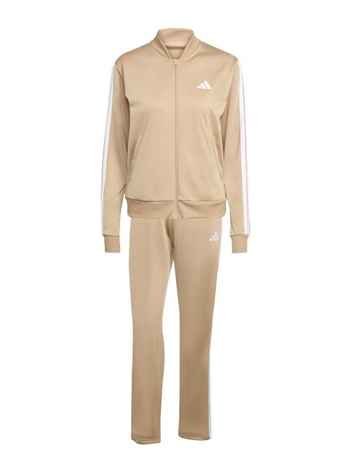 ADIDAS SPORTSWEAR Træningsdragt 'Essentials'  beige / hvid