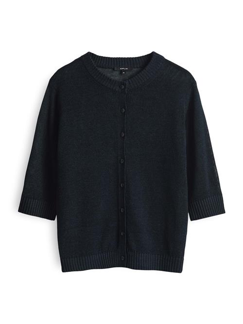 OPUS Cardigan 'Datina'  natblå