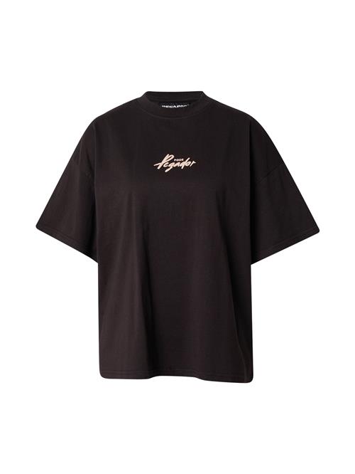 Pegador Oversized bluse 'GUNDA'  sort / hvid