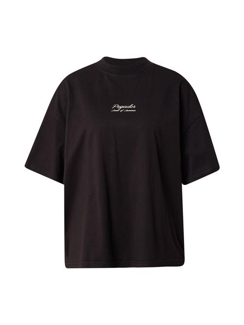 Pegador Oversized bluse 'TINCA'  sort / hvid