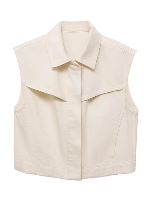 MANGO Vest 'ERIN'  creme