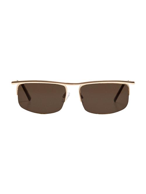 Bershka Solbriller  brun / guld