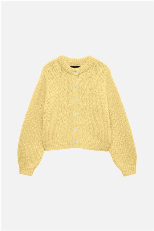 Wilo O-Neck Cardigan - Pale Banana - Vero Moda