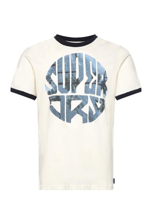 Photographic Logo T Shirt Superdry White