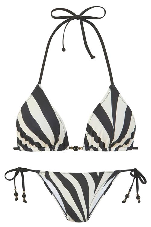 FRENCH CONNECTION Bikini  sort / hvid