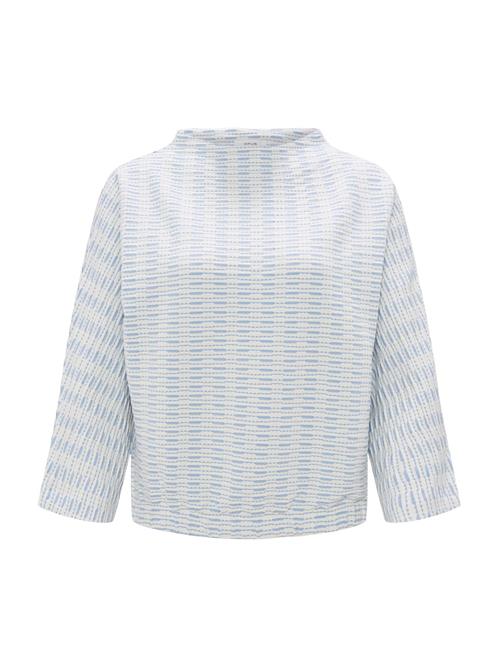 OPUS Sweatshirt 'Gomani'  dueblå / hvid