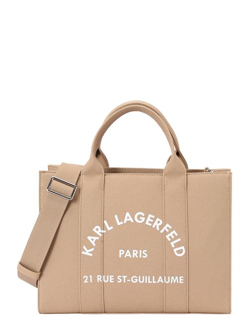 Karl Lagerfeld Håndtaske  cappuccino / hvid