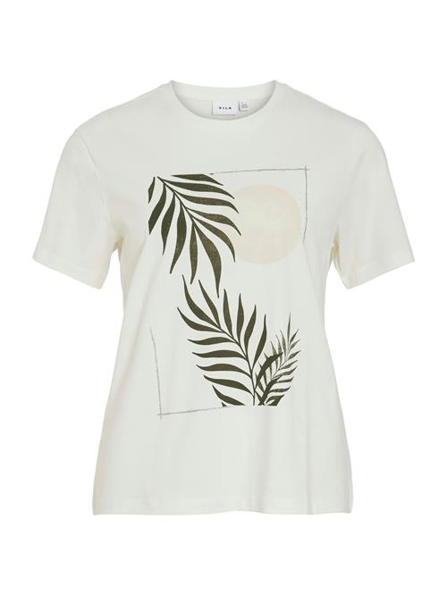 VILA Shirts 'VISYBIL'  oliven / pudder / sølv / hvid