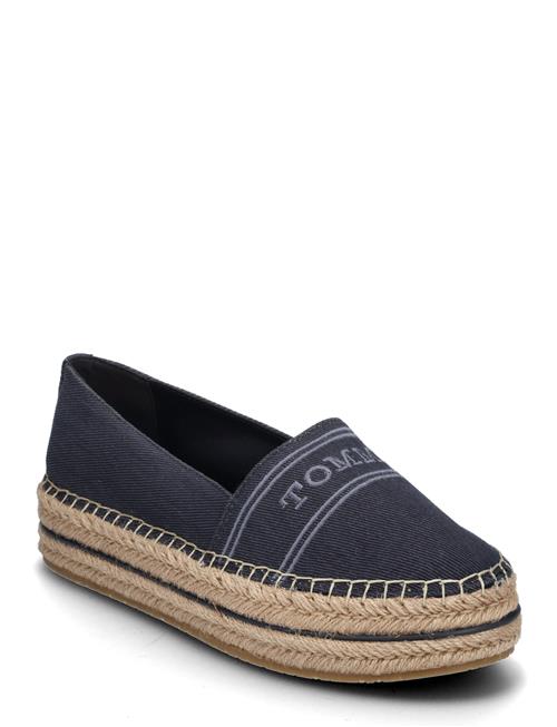 Denim Platform Espadrille Tommy Hilfiger Navy