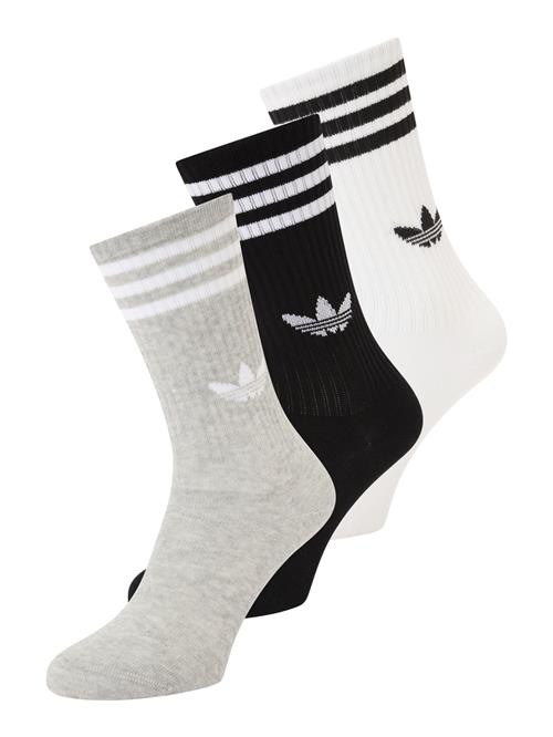 ADIDAS ORIGINALS Sokker  grå / sort / hvid