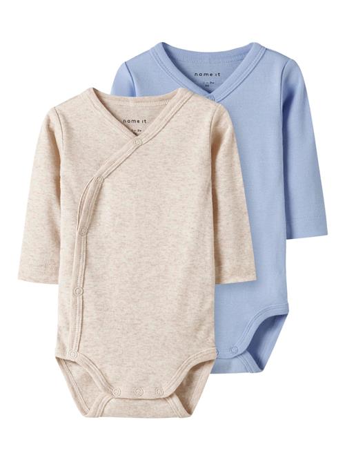 NAME IT Sparkedragt/Body  beige / blå