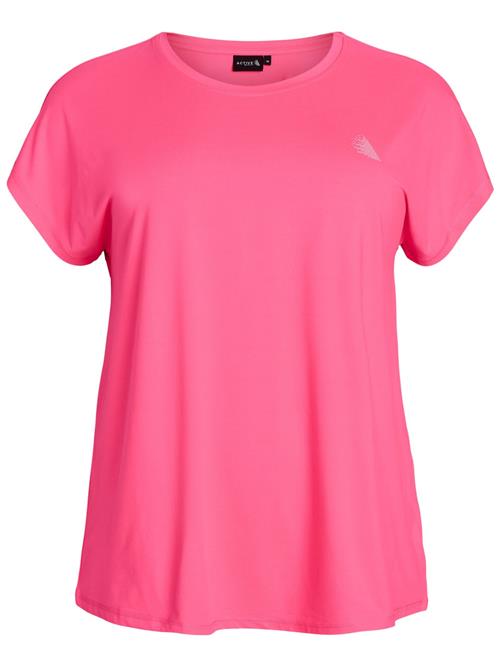 Zizzi Shirts 'ABASIC'  pink