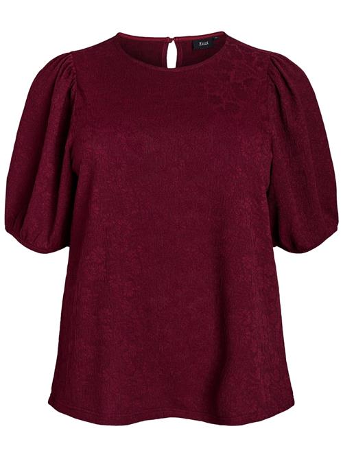Zizzi Bluse 'CAMINA'  bordeaux
