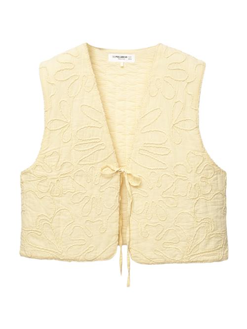 Se Pull&Bear Vest  pastelgul ved About You