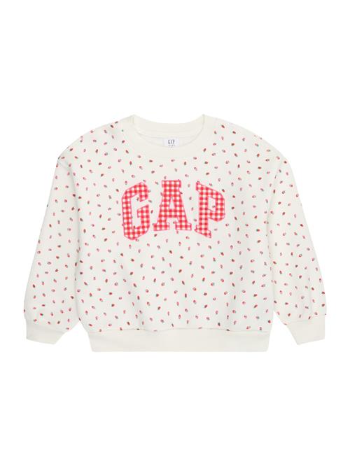 Se GAP Sweatshirt  grøn / rød / hvid ved About You