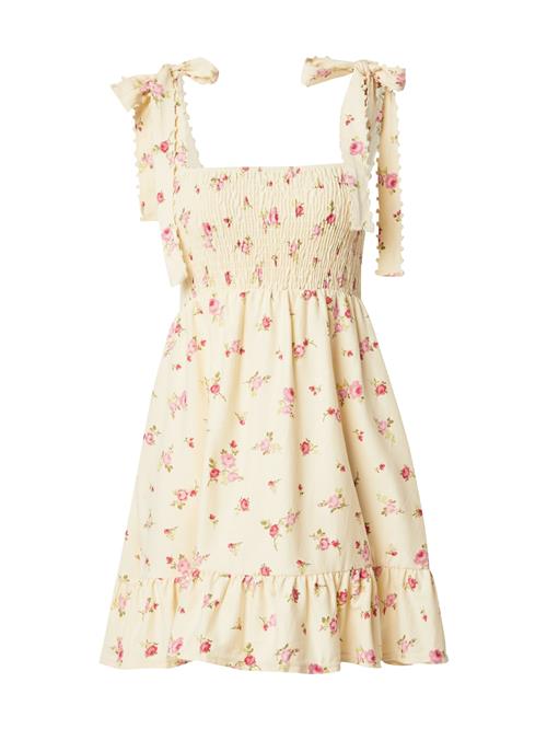 Miss Selfridge Kjole  beige / grøn / pink / lyserød