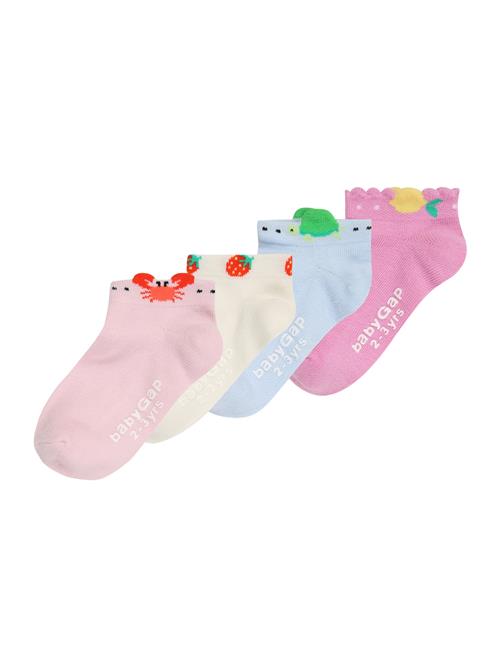 GAP Sokker  lyseblå / pink / lyserød / hvid
