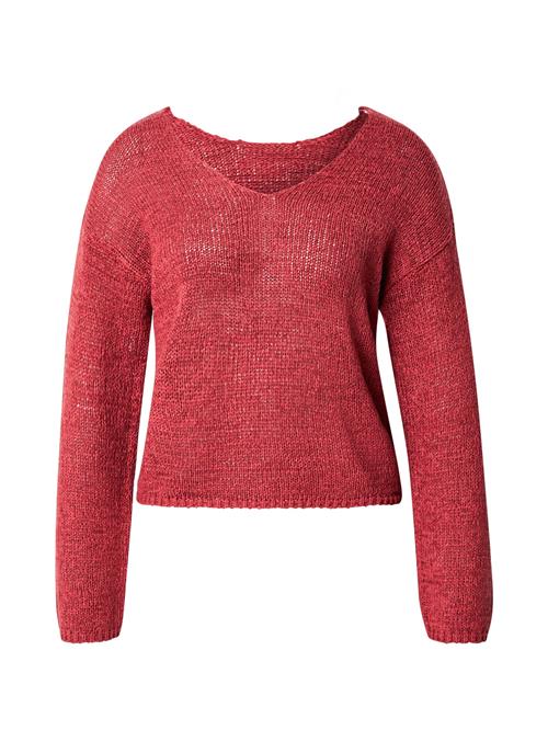 ONLY Pullover 'ONLGEENA'  mørkerød