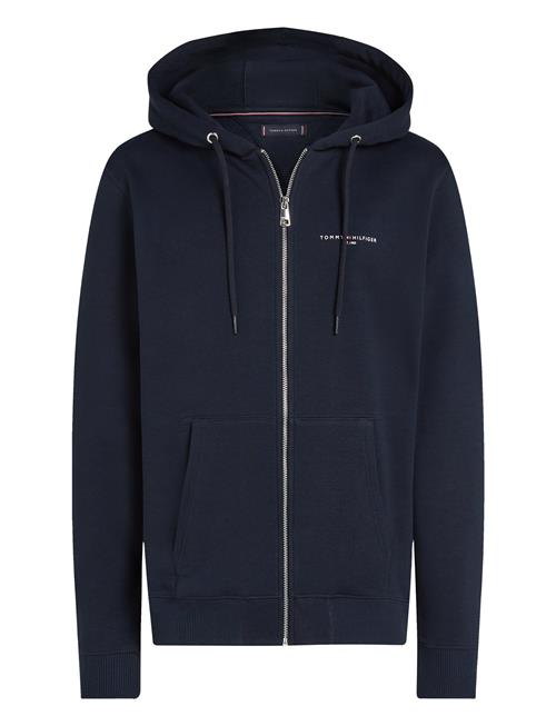 Se Small Tommy Logo Zip Hdd Tommy Hilfiger Navy ved Booztlet