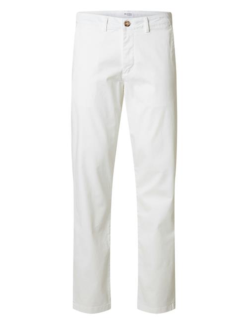 Se Slh175-Slim New Miles Flex Pant Noos Selected Homme White ved Booztlet