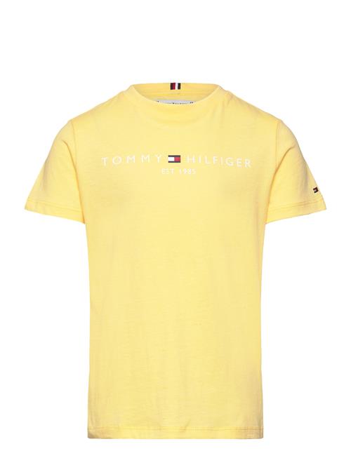 U Essential Tee S/S Tommy Hilfiger Yellow