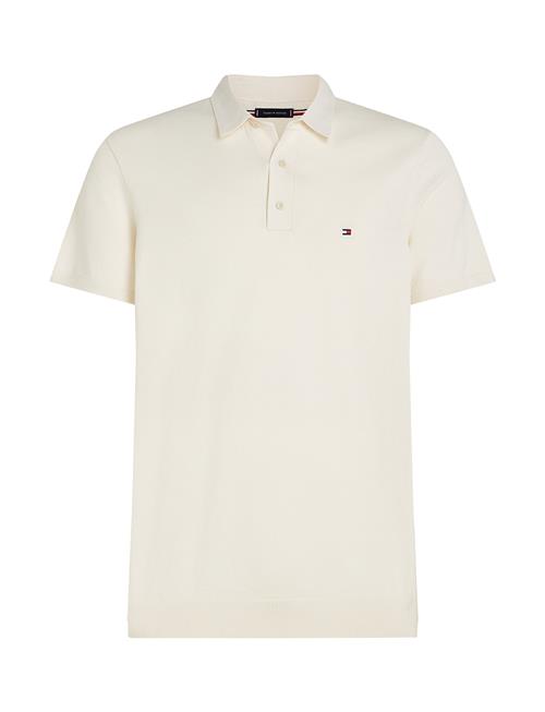 Essential Cotton Knitted Polo Tommy Hilfiger Cream