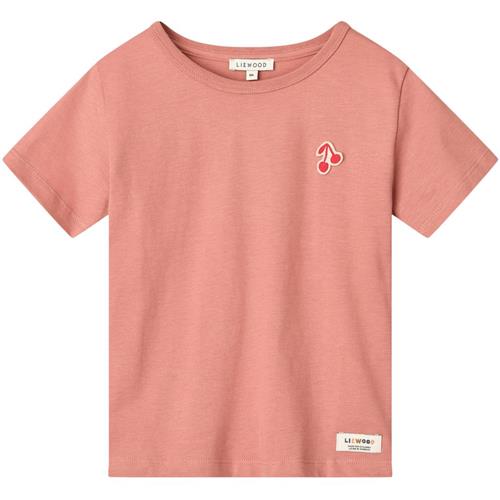 Liewood GOTS Apia Kortærmet T-shirt Dusty Raspberry | Lyserød | 104 cm