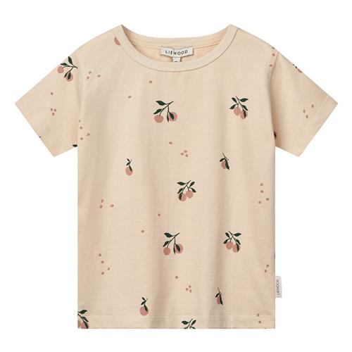 Liewood GOTS Apia Kortærmet T-shirt Peach Sea Shell |  | 110 cm
