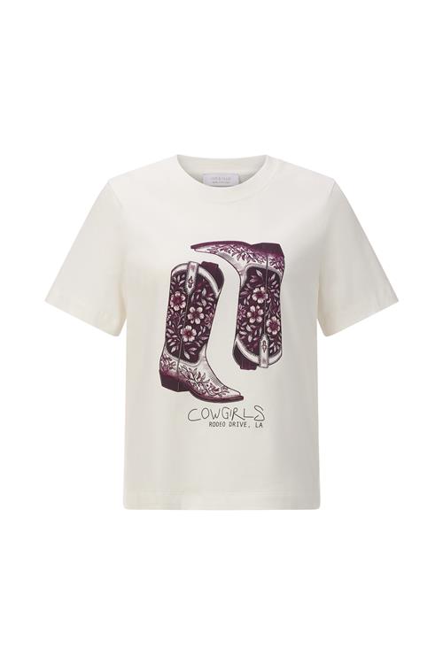 Rich & Royal Shirts  lavendel / hvid