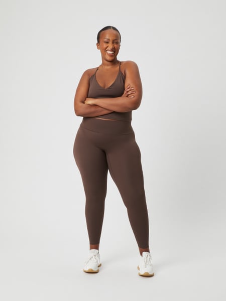 Björn Borg Studio Alice Highwaist Tights Brun, M