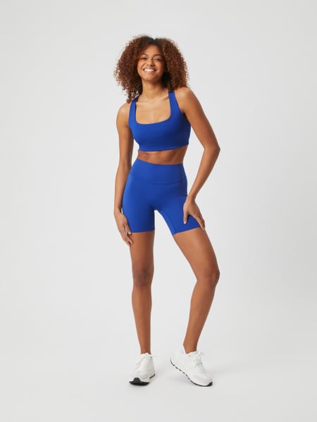 Björn Borg Studio Alice Highwaist Shorts Blå, XS